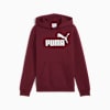 Hoodie en molleton avec logo N° 1 ESS Enfant et Adolescent, Ruby Shimmer, small