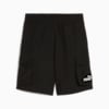 Essentials No. 1 Logo Woven Cargo Shorts Youth, PUMA Black, small-SEA