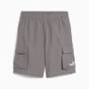 Essentials No. 1 Logo Woven Cargo Shorts Youth, Cast Iron, small-SEA