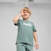 Essentials No. 1 Logo Little Kids' Tee, Green Moon, small
