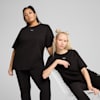 ESS Relaxed Tee Women, PUMA Black, small-SEA
