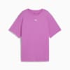ESSENTIALS Women's Relaxed Tee, Wild Berry, small-AUS
