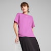 ESSENTIALS Women's Relaxed Tee, Wild Berry, small-AUS