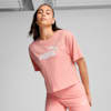 ESS Cropped No. 1 Logo Relaxed Tee Women, Pink Fruit, small-PHL