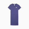 ESS Small No. 1 Logo Slim Dress Women, Blue Crystal, small-SEA