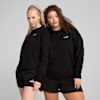 ESS Small No. 1 Logo Relaxed trui met ronde hals voor dames, PUMA Black, small