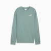 ESSENTIALS No. 1 Logo Women's Relaxed Crew Sweatshirt, Green Moon, small-AUS