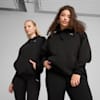 ESSENTIALS Women's Relaxed Hoodie, PUMA Black, small-NZL