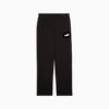 ESSENTIALS No. 1 Logo Women's Comfort Straight Pants, PUMA Black, small-AUS