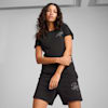 ESS SCRIPT T-shirt Dames, PUMA Black, small