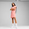 ESS ELEVATED Bodycon Rib Dress Women, Pink Fruit, small