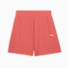 Shorts de 5" de tiro alto para mujer ESS ELEVATED, Peach Frost, small