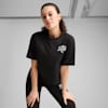 PUMA CLASS Relaxed Crop Tee Women, PUMA Black, small-SEA