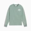 Damska wygodna bluza PUMA CLASS z efektem sprania, Green Moon, small
