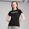 PUMA SPORT Graphic Tee Women, PUMA Black, small