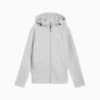 EVOSTRIPE Women's Full-Zip Hoodie, Light Gray Heather, small-AUS