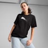 HER Graphic Relaxed Tee Women, PUMA Black, small-SEA