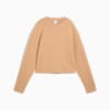 HER Relaxed Women's Crew, Warm Beige, small-AUS