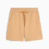 Quần short nữ cạp cao HER 5", Warm Beige, small-VNM