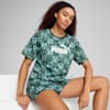 ESS GRAPHIC Relaxed Tee Women, Green Moon, small
