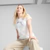 T-shirt à logo Cat fleuri GRAPHICS Femme, PUMA White, small