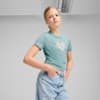 FLAMING LOVE Knotted Tee Youth, Modern Mint, small