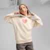 Flaming Love Hoodie Youth, Alpine Snow, small-SEA