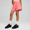 Flaming Love High Waist Shorts Youth, Peach Frost, small-SEA