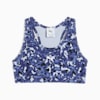 Train All Day Essentials Bra - Youth 8-16 years, Blue Crystal, small-AUS