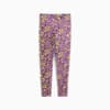 Train All Day Essentials All-Over Print Tights Youth, Lemon Sherbert, small