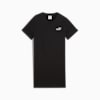 Essentials Small No. 1 Logo Short Sleeve Dress Youth, PUMA Black, small