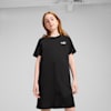 Essentials Small No. 1 Logo Short Sleeve Dress Youth, PUMA Black, small