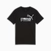 Essentials Camo Tee Youth, PUMA Black, small