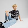 Essentials Camo Tee Youth, PUMA Black, small
