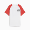 Mid 90s Graphic Tee II Youth, PUMA White-Red Fire, small-SEA