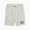 Shorts lunghi Mid 90s per ragazzi, Light Gray Heather, small