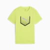 T-shirt à motif Active Sports Enfant et Adolescent, Lemon Sherbert, small