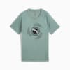 Active Sports Graphic Poly Tee Youth, Green Moon, small