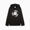 Active Sports Graphic Poly Hoodie Youth, PUMA Black, small