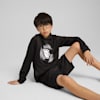 Hoodie en poly avec motif Active Sports Enfant et Adolescent, PUMA Black, small
