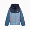 Essentials Hooded Padded Jacket Youth, Cool Blue, small