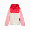 Essentials Hooded Padded Jacket Youth, Alpine Snow, small