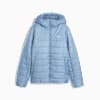 ESS Hooded Padded Jacket Women, Cool Blue, small