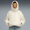 Wardrobe Essentials Shiny Padded Jacket Women, Alpine Snow, small