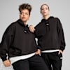 ESSENTIALS Women's Oversized Hoodie, PUMA Black, small-NZL