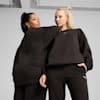 Essentials Oversized Women's Crew, PUMA Black, small-AUS