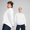 Essentials Oversized Women's Crew, PUMA White, small-NZL