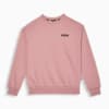 Essentials Small Logo Women's Crew, Future Pink, small-AUS