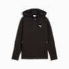 EVOSTRIPE Full-Zip Hoodie Youth, PUMA Black, small