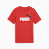 Essentials Colour No.1 Logo Tee Youth, Red Fire, small